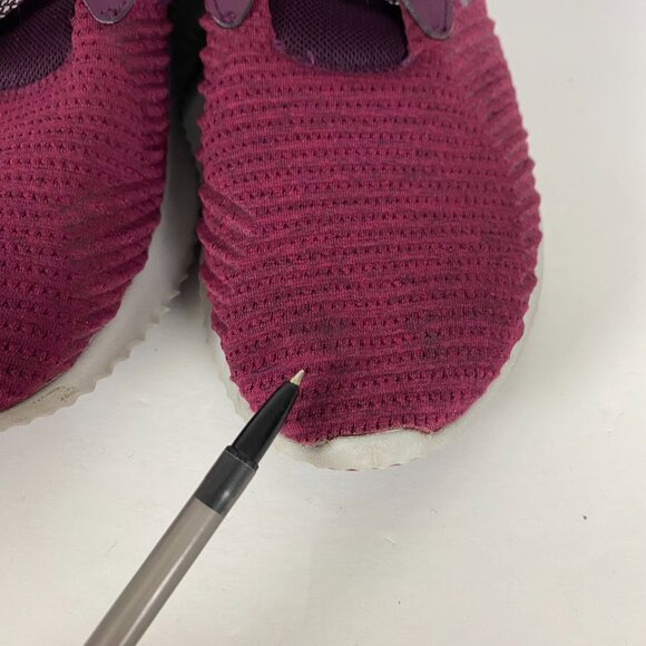 Adidas Alphabounce Running Shoes Sneakers Womens 7 Burgundy ART BW0267 - Picture 6 of 16